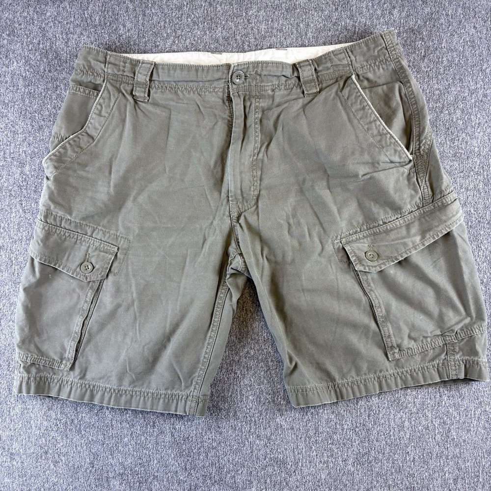 The North Face Men's Chino Khaki Shorts Size 36 Long Brown Casual Pockets Hiking